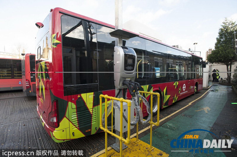 倫敦公交系統首度配置純電動車 系中國比亞迪制造