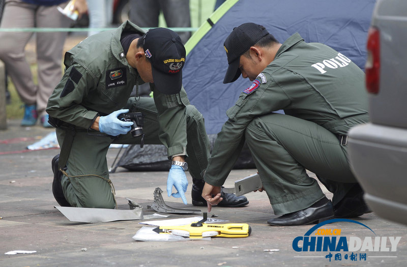 泰國示威現場再遇暴力襲擊 手榴彈爆炸致一人受傷（組圖）