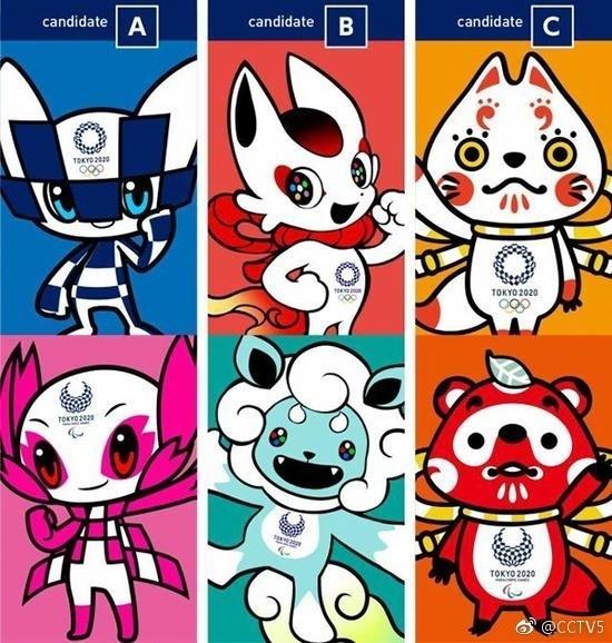 東京奧運會吉祥物公布 由小學生投票選出
