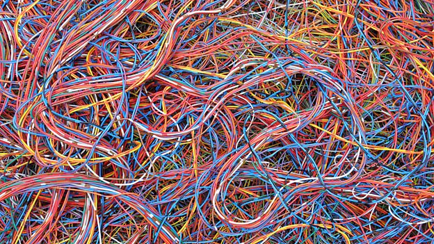 To get your wires crossed 產生誤解、誤會