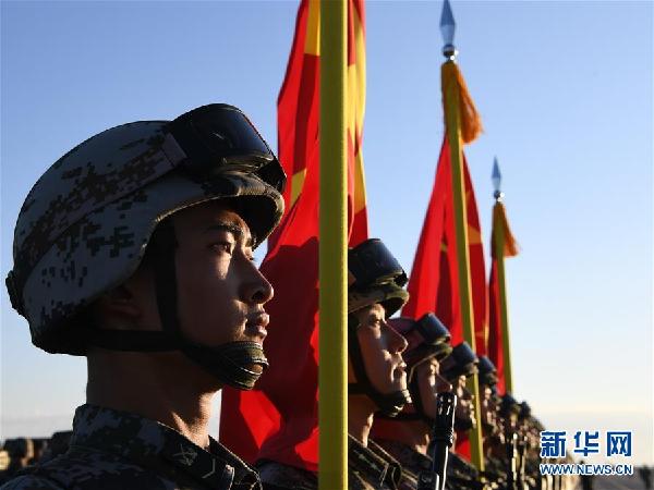 建軍90周年閱兵：聽黨指揮，能打勝仗，作風優良