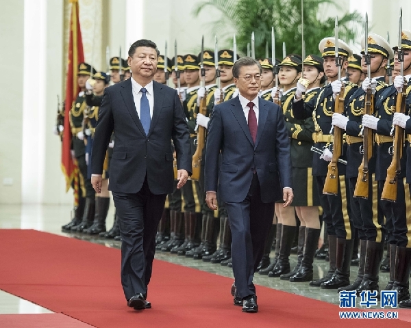 習近平：確保中韓關系行穩致遠