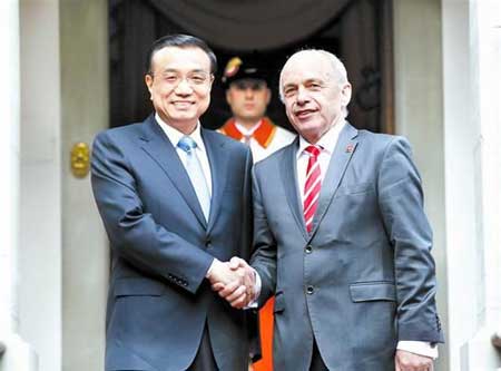 李克強瑞媒發表署名文章：為什么選擇瑞士