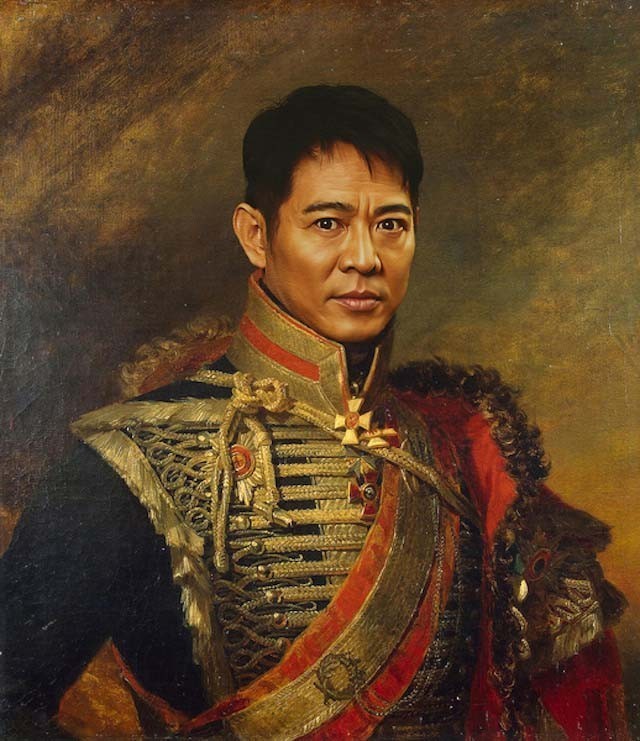 當代明星走進古典油畫