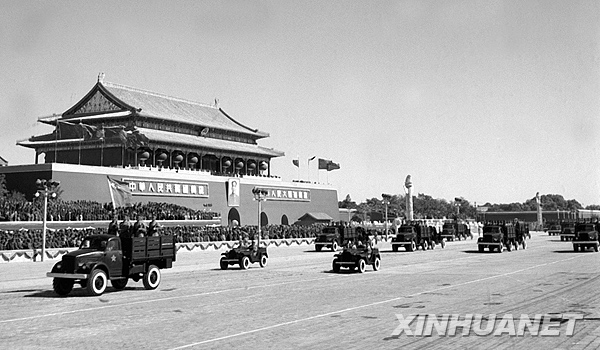 新中國歷次閱兵回顧