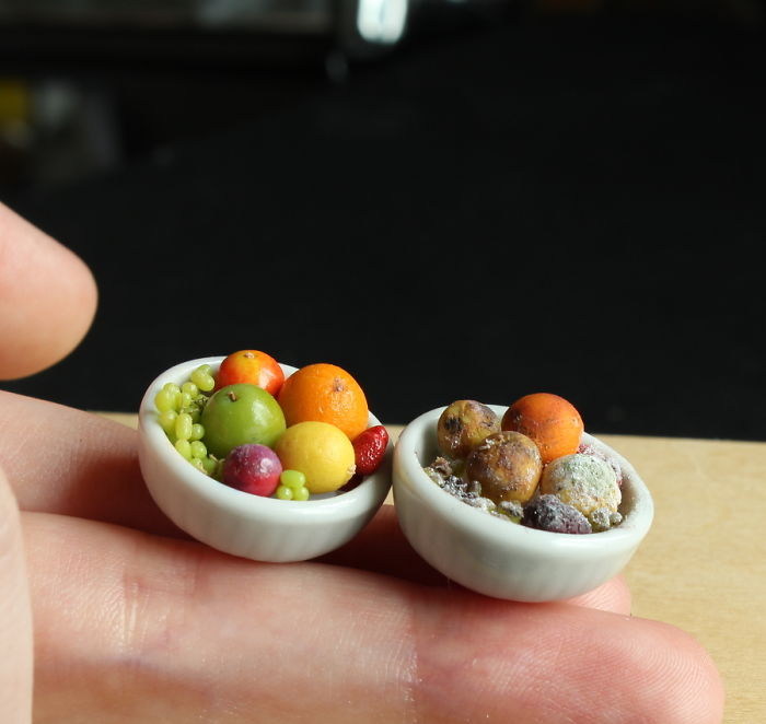 睜大你的眼：這些“美食”竟是微雕！
