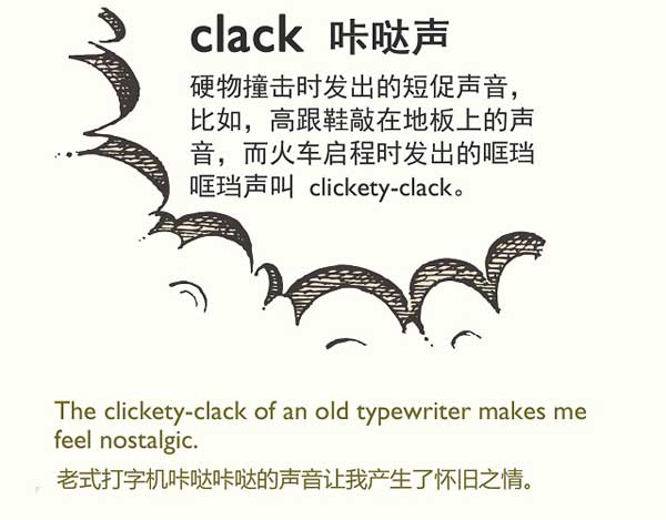 英語(yǔ)象聲詞—撞擊聲篇