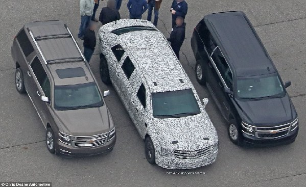 特朗普座駕“野獸”曝光 看看總統新車長啥樣？