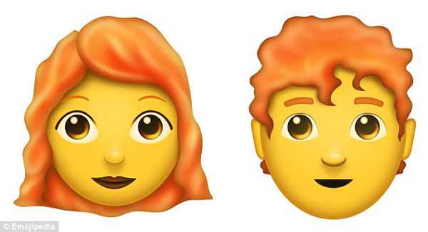 Emoji又出新表情了！光頭和紅發人士也將擁有專屬表情