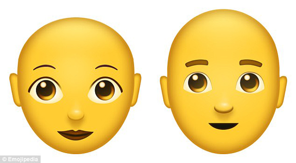 Emoji又出新表情了！光頭和紅發人士也將擁有專屬表情
