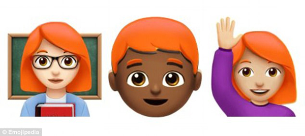 Emoji又出新表情了！光頭和紅發人士也將擁有專屬表情