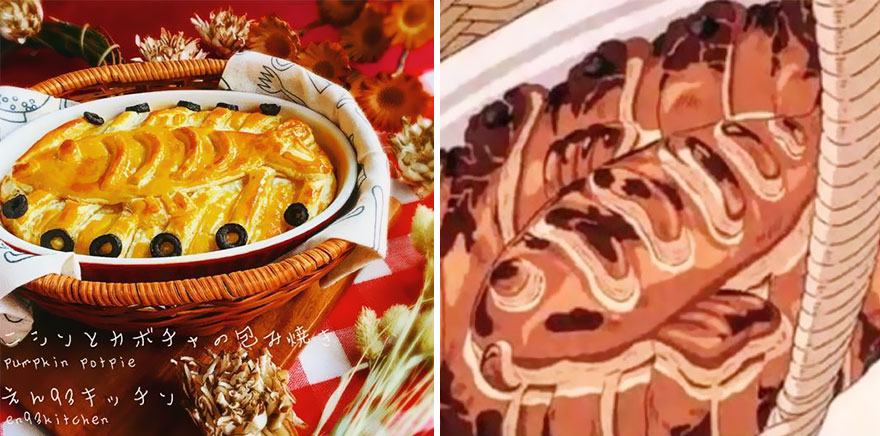 看著就好想吃的宮崎駿動畫美食的現實版在這里！（組圖）