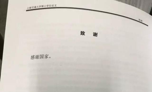 果然畢業論文的致謝才是最精彩的！感謝貓、狗、愛豆，能加的戲都加上了……
