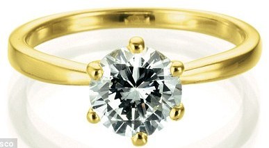 英國超市推出15英鎊“經(jīng)濟”婚戒