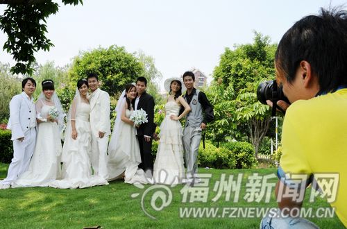 新福州人集體婚禮下月舉行 百對(duì)新人拍免費(fèi)婚紗照