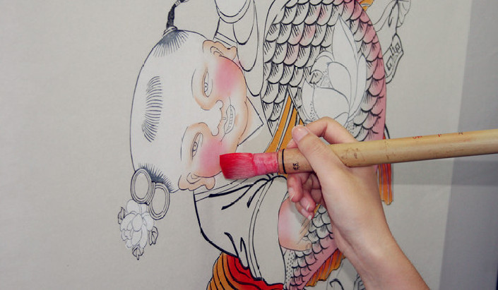 How to make Yangliuqing woodblock prints