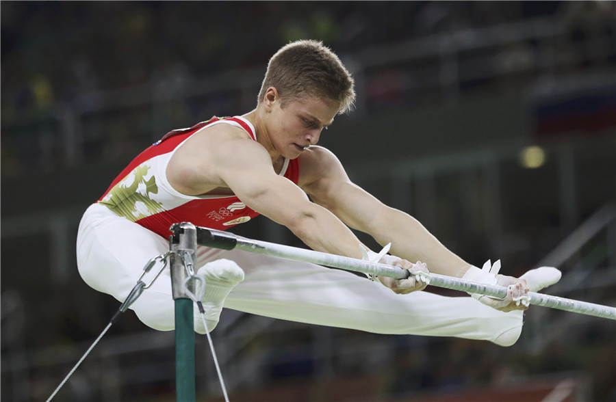 Chinese gymnasts win bronze in men's final, Japan crown