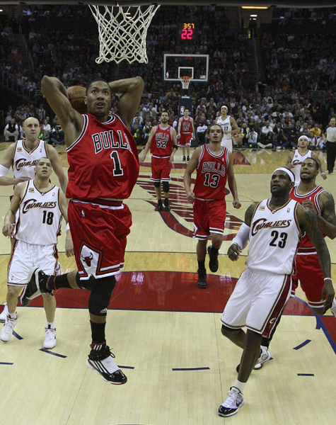 NBA季后賽：騎士主場屠牛 2:0領先