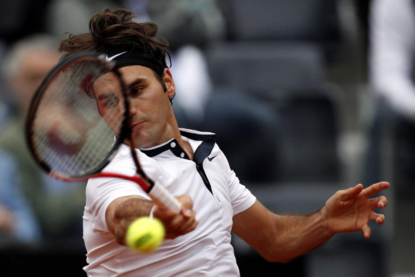 羅馬大師賽：費德勒爆冷出局 小德、穆雷輕松晉級