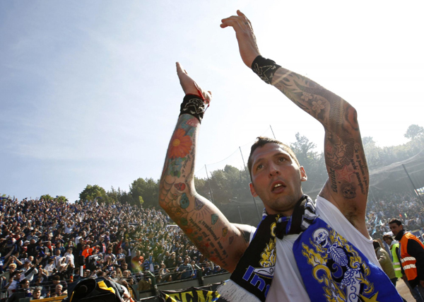 意甲：米利托絕殺 國際米蘭五連冠