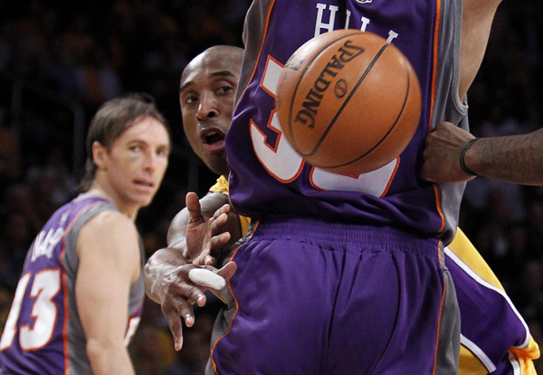 NBA：科比40分力壓納什兩雙 西部決賽湖人1:0太陽