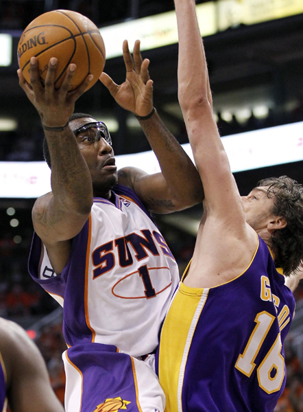 NBA：科比36分難救湖人 斯塔德邁爾42分太陽(yáng)奏凱