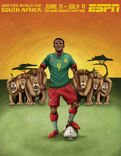 世界杯32強(qiáng)手繪海報(bào)