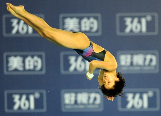 跳水世界杯：胡亞丹女子10米臺折桂