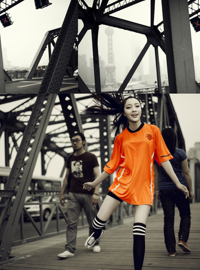 甘婷婷熱辣球服玩轉紀實