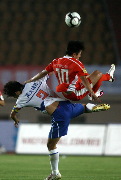 中超：申花遇阻不敵陜西 魯能大勝歸次席