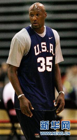 美國隊備戰世錦賽[組圖]