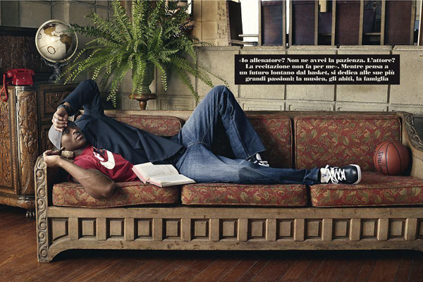 科比為SLAM雜志拍寫真