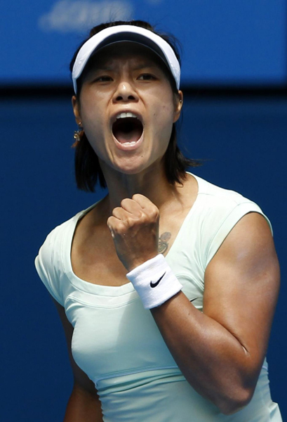 澳網：李娜完勝佩特科維奇 連續兩年打入四強
