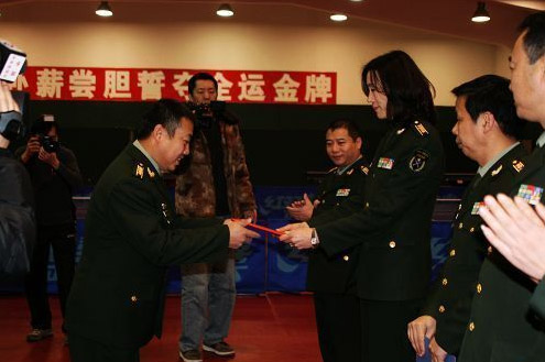 中國體育軍人盤點：劉國梁師級 王皓比肩王治郅