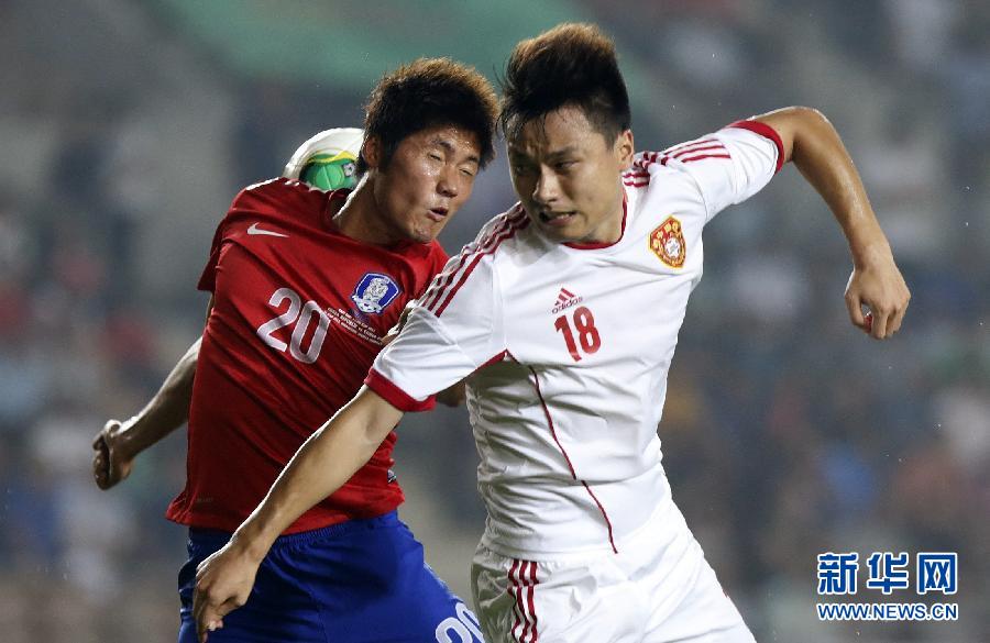 東亞杯：曾誠奮勇屢救險 國足0:0戰平韓國