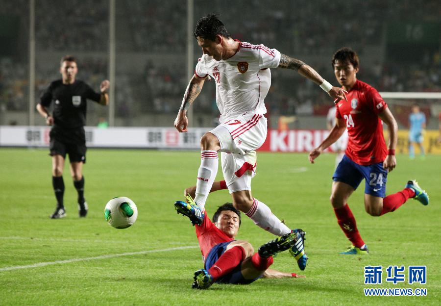 東亞杯：曾誠奮勇屢救險 國足0:0戰平韓國