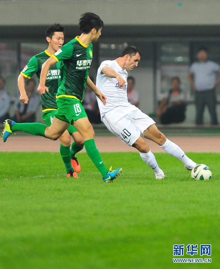 中超：天津泰達主場1:0勝北京國安