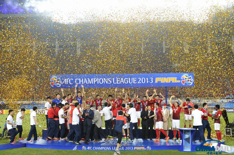 2013亞冠決賽：廣州恒大創造歷史 主場平首爾FC總比分3:3奪冠
