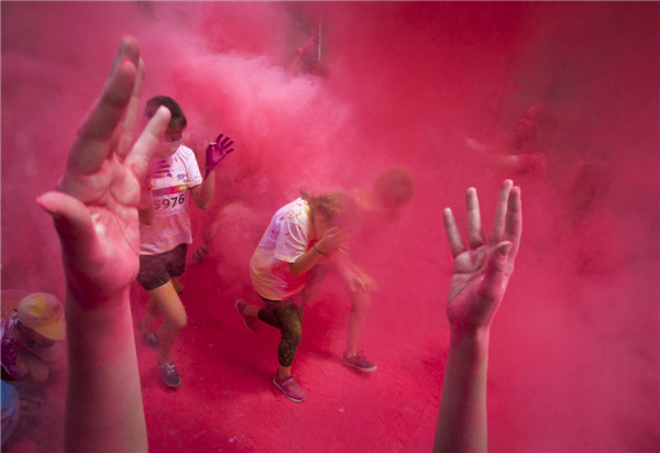 Remembered in a colorful way